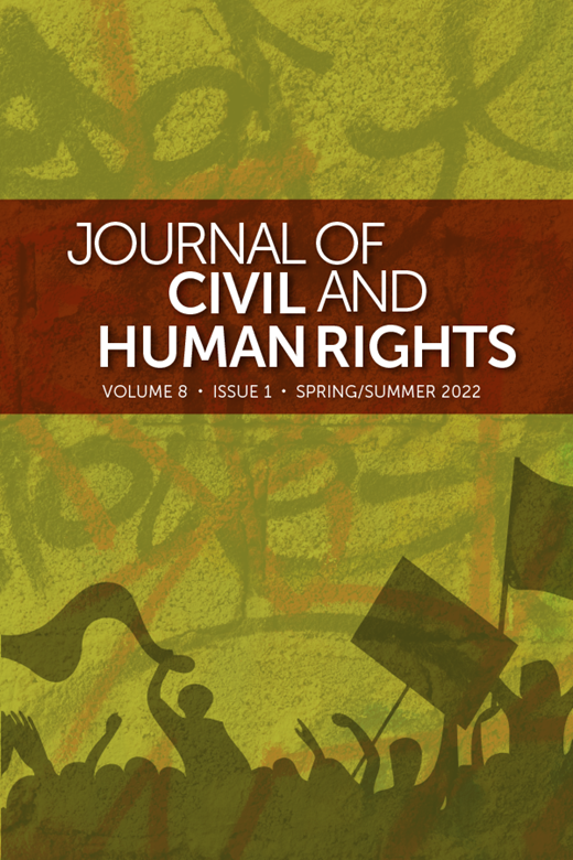 Cover of Journal of Civil and Human Rights