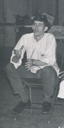 Frank Joyce Sitting in Chair